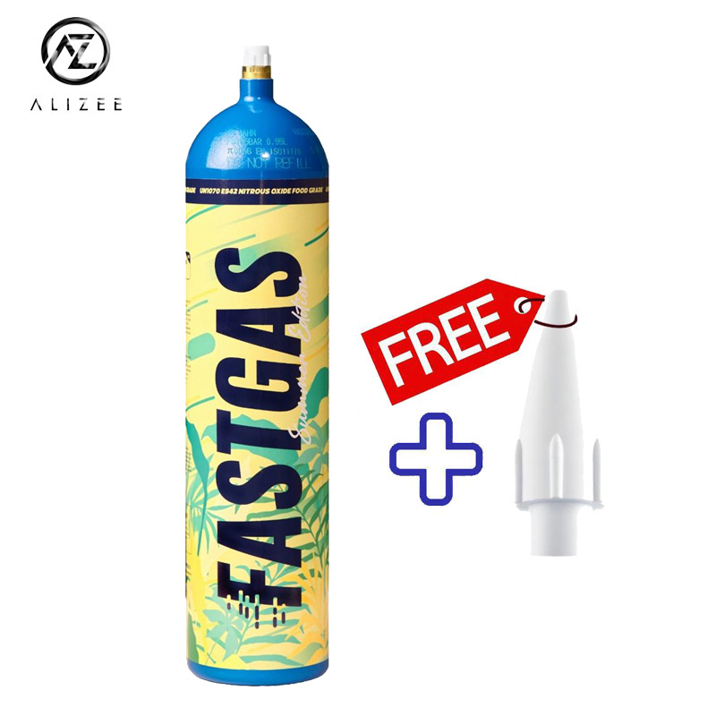 Fastgas Summer Edition 640g/615g Aluminum N2O Cylinder Wholesale Free