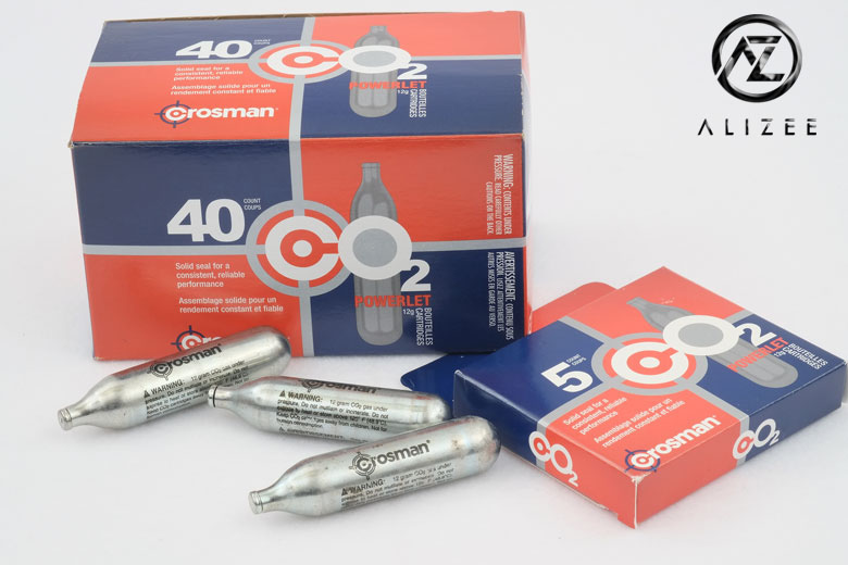 Crosman 12 Gram CO2 5 Cartridges 
