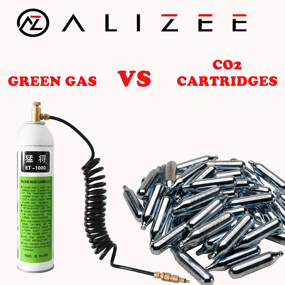 The Difference between Green Gas vs CO2 for Air Gun